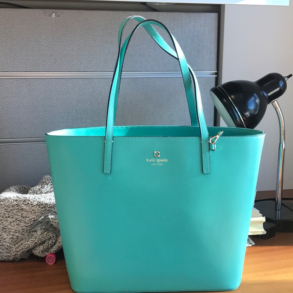 Teal Kate spade bag - like new condition